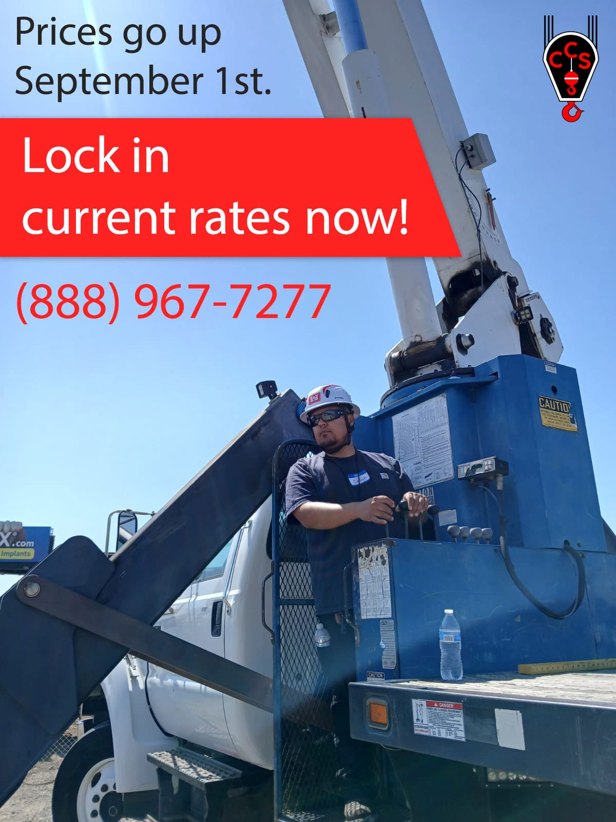 lock-in-current-rates-ccs Prices go up September 1st, 2025. Lock in current rates now.
