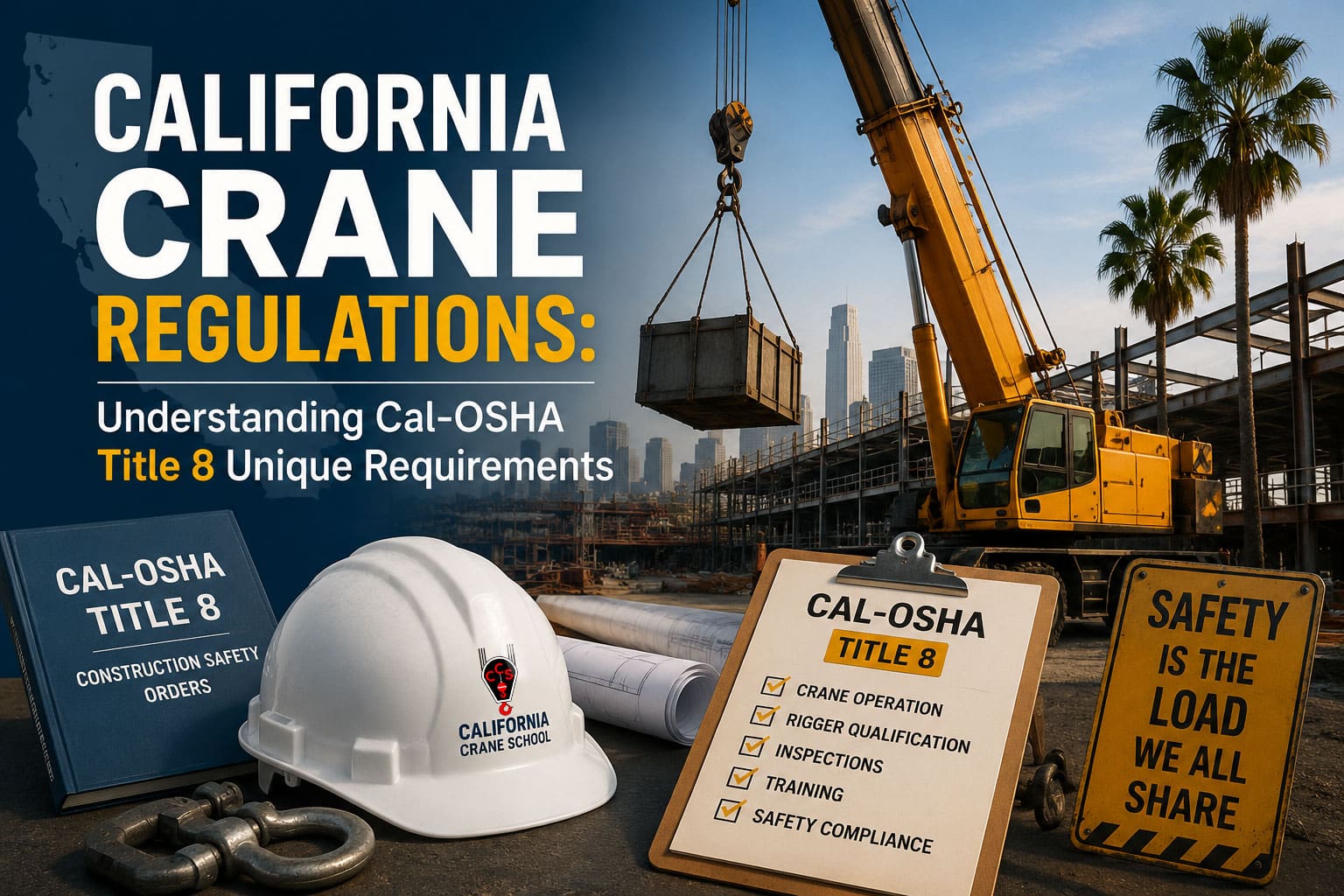 california crane regulations understanding cal-osha title 8 unique requirements
